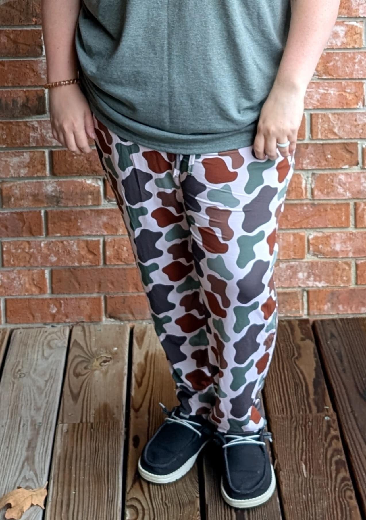 Old school camo joggers