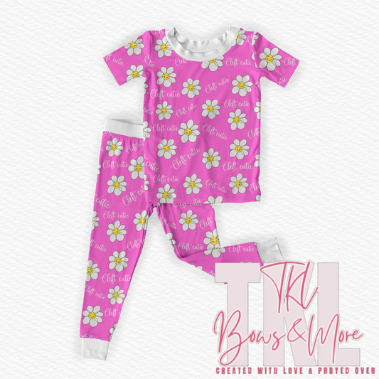 Pink cleft cutie 2 piece set