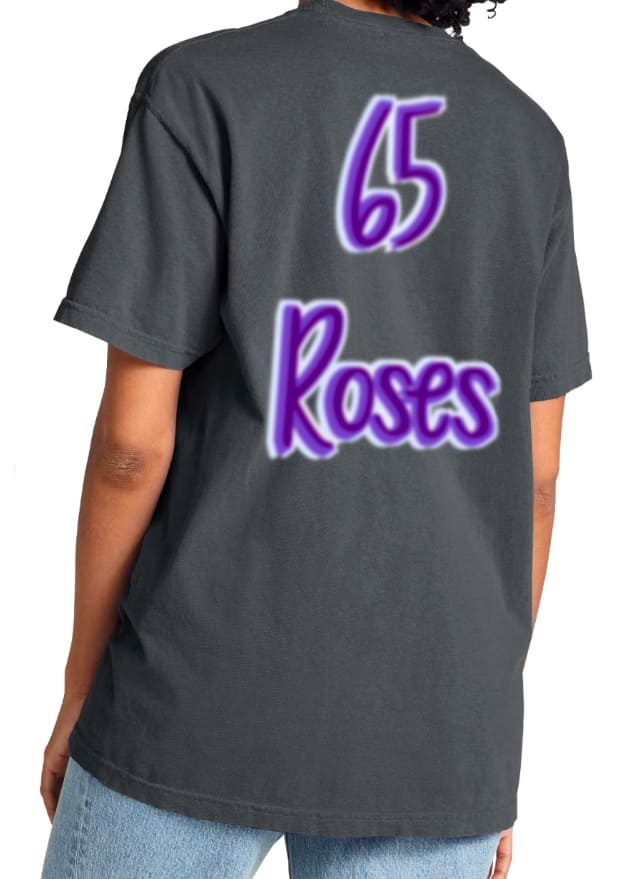 65 roses shirt comfort colors